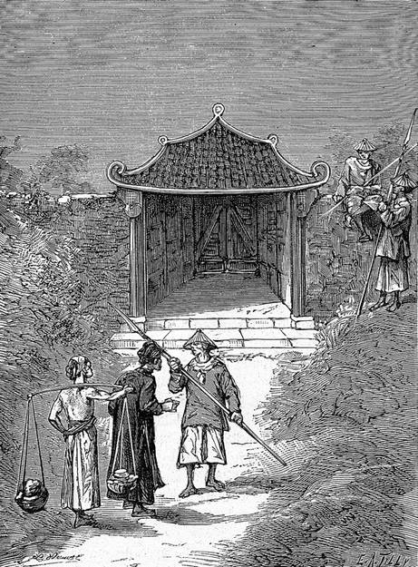 A la frontière chinoise